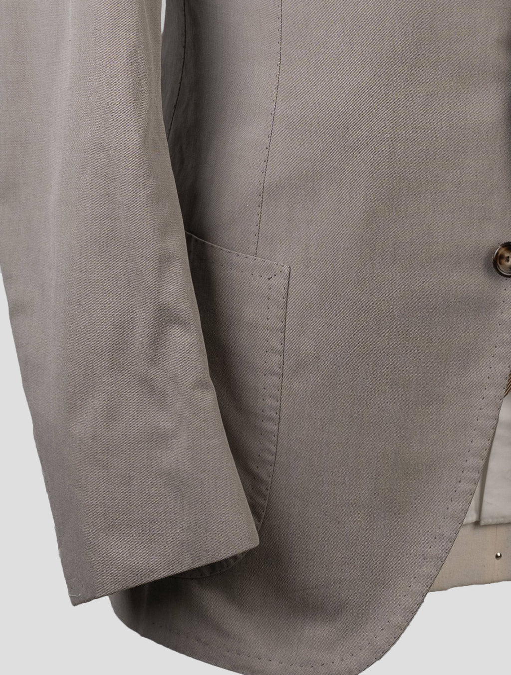 Cesare Attolini Beige Cotton Suit
