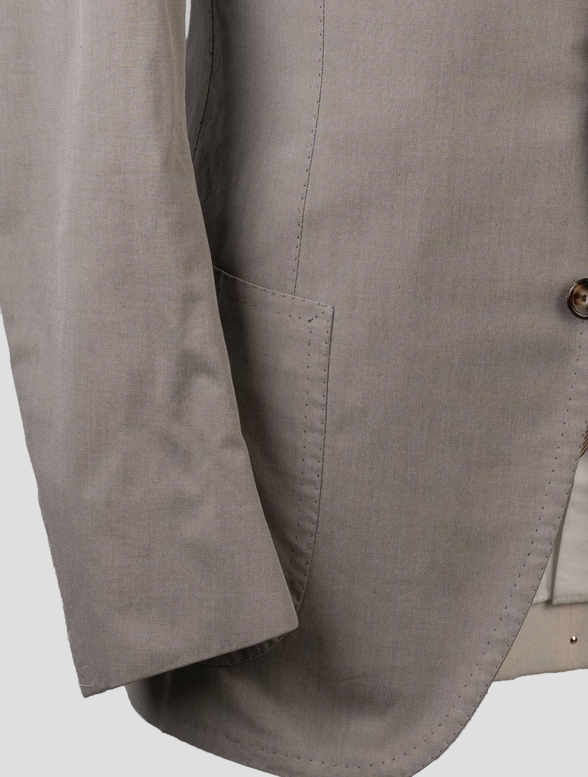 Cesare Attolini Beige Cotton Suit