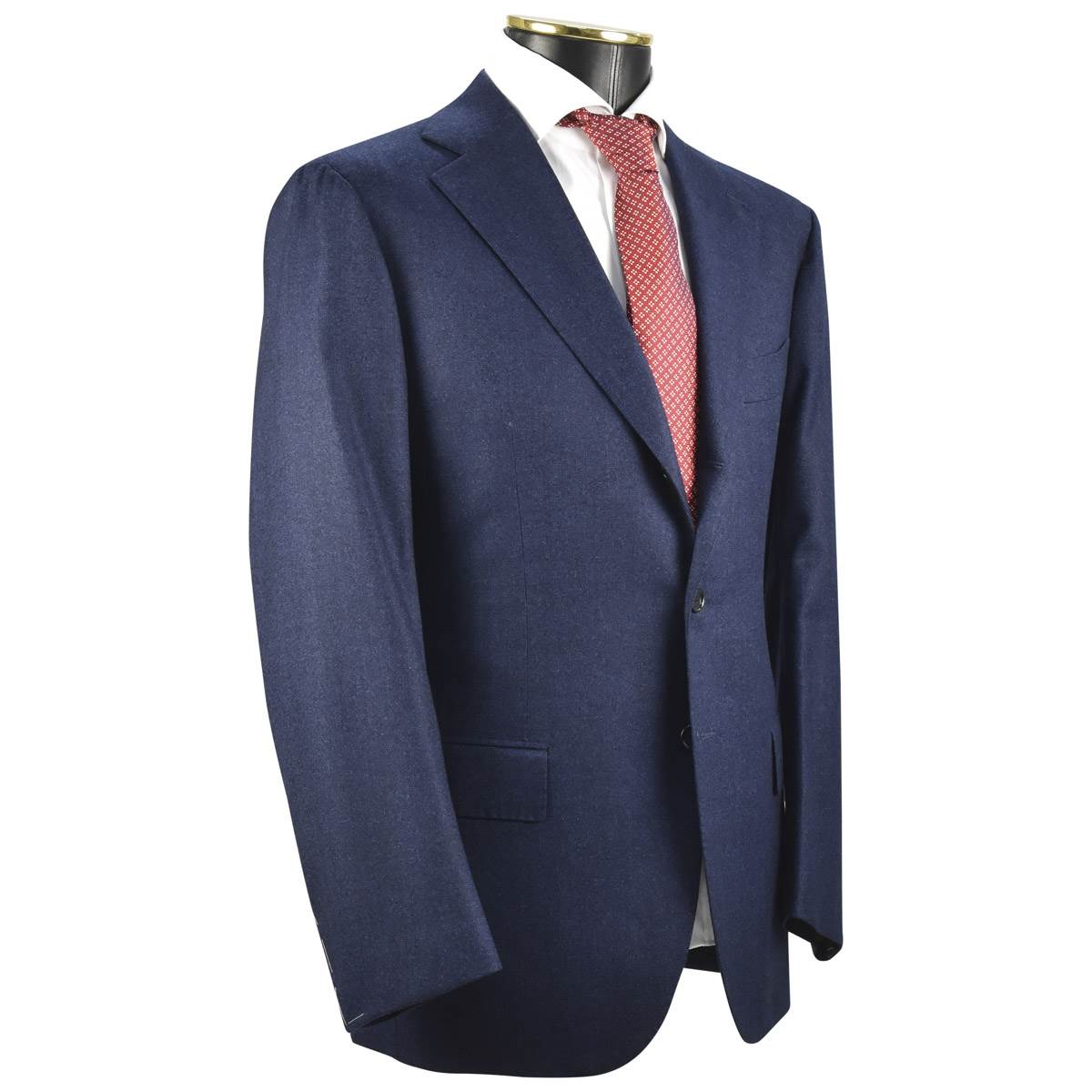 CESARE ATTOLINI Blue Wool 120's Suit