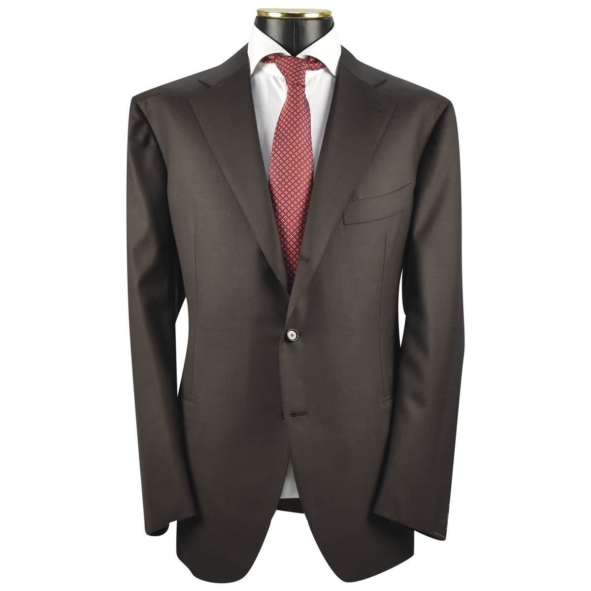 Cesare Attolini CESARE ATTOLINI Brown Wool 150's Suit Brown 000