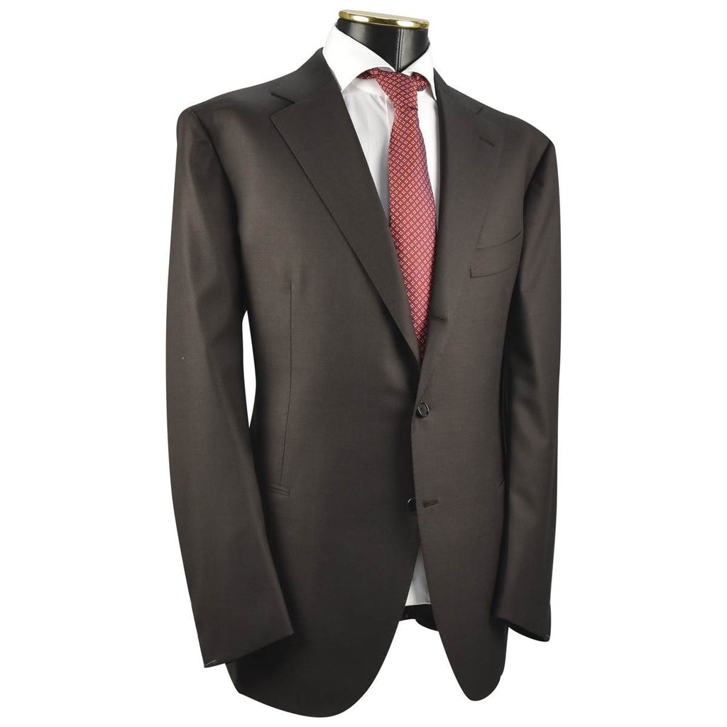 CESARE ATTOLINI Brown Wool 150's Suit