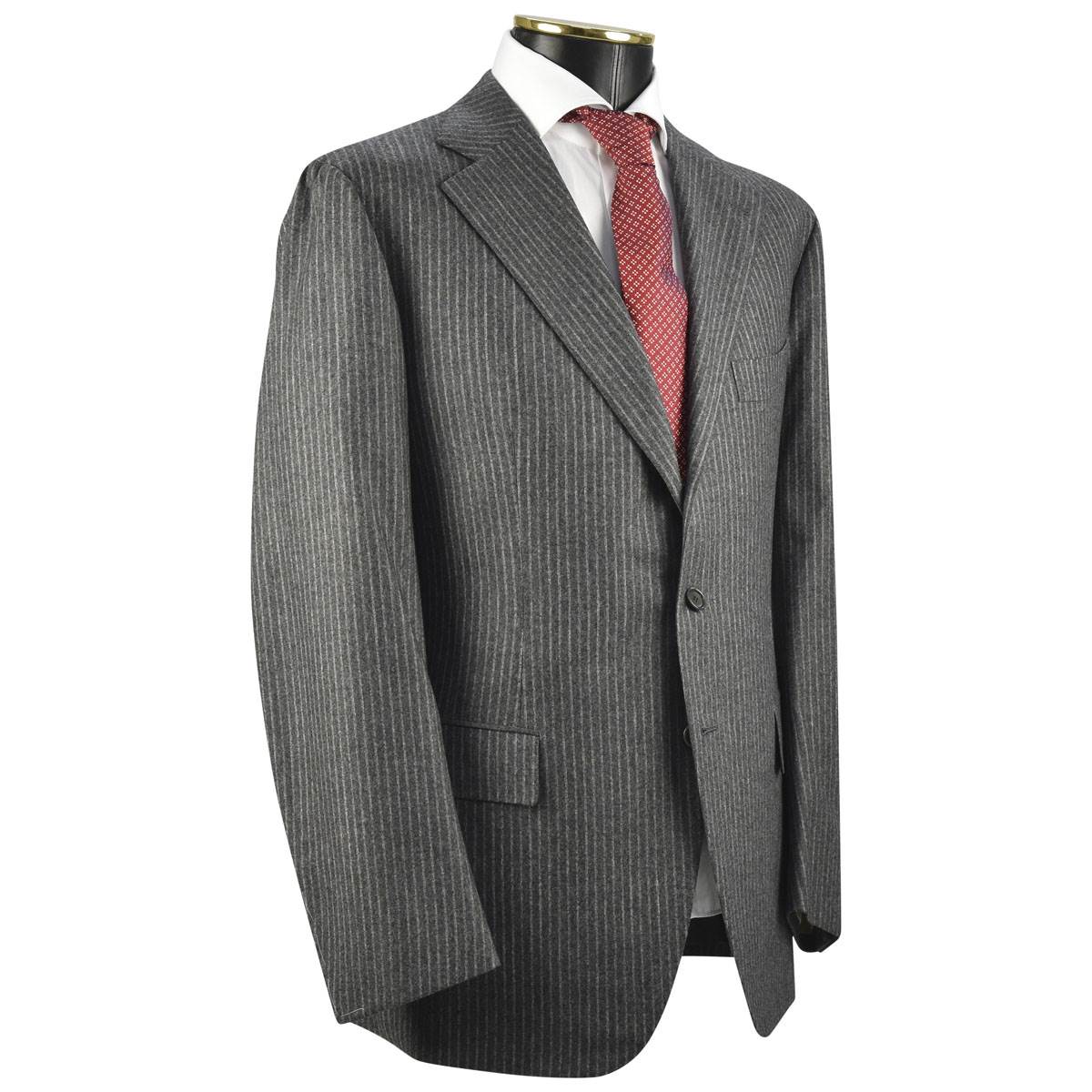 CESARE ATTOLINI Gray Wool Suit