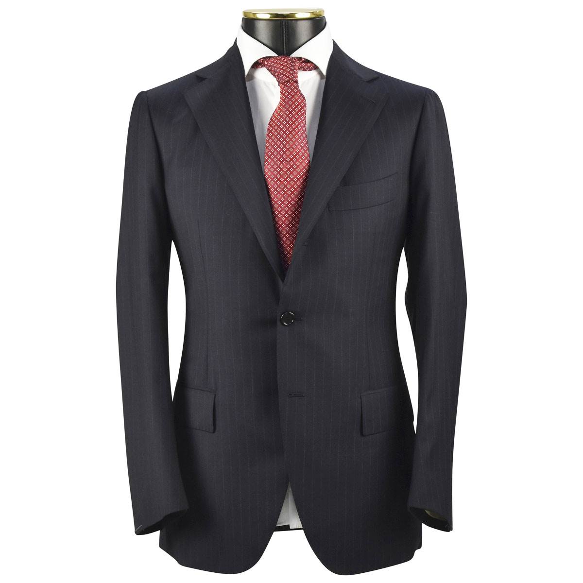Cesare Attolini CESARE ATTOLINI Dark Blue Wool 130's Suit Dark Blue 000