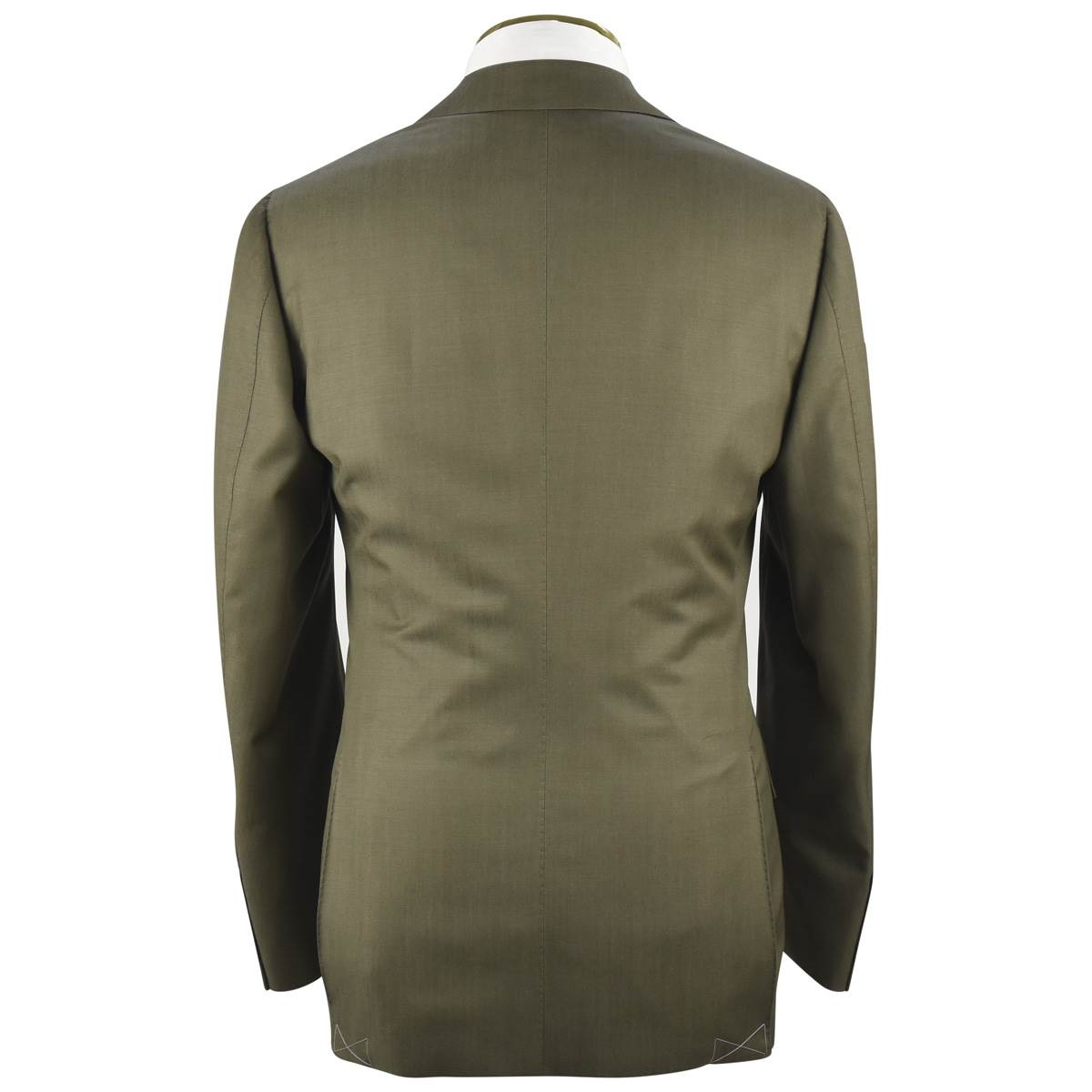 CESARE ATTOLINI Green Wool 150's Suit
