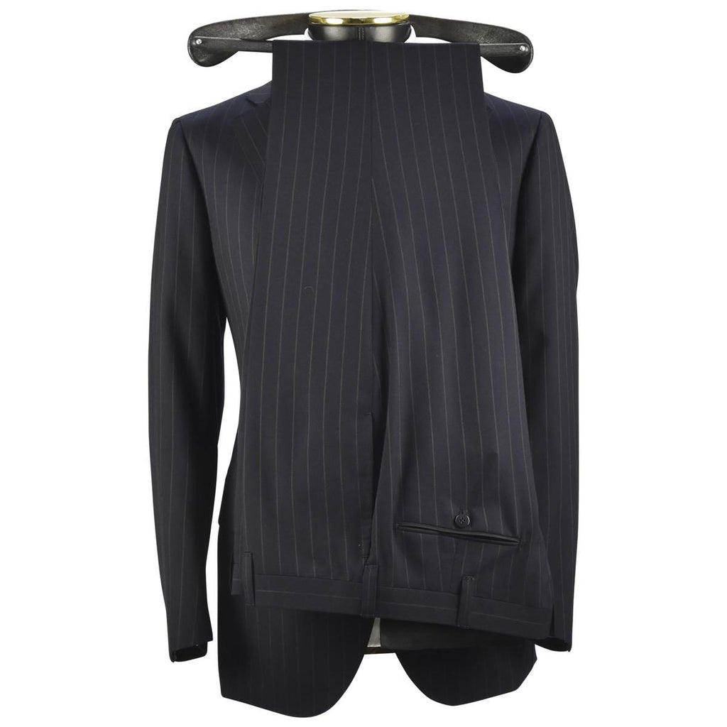 Cesare Attolini CESARE ATTOLINI Blue Beige Wool Cashmere Suit Blue/Beige 001