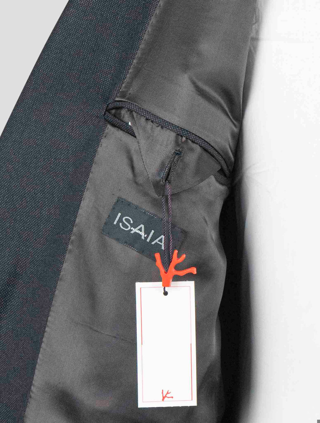 Isaia Black Wool 130'S Suits