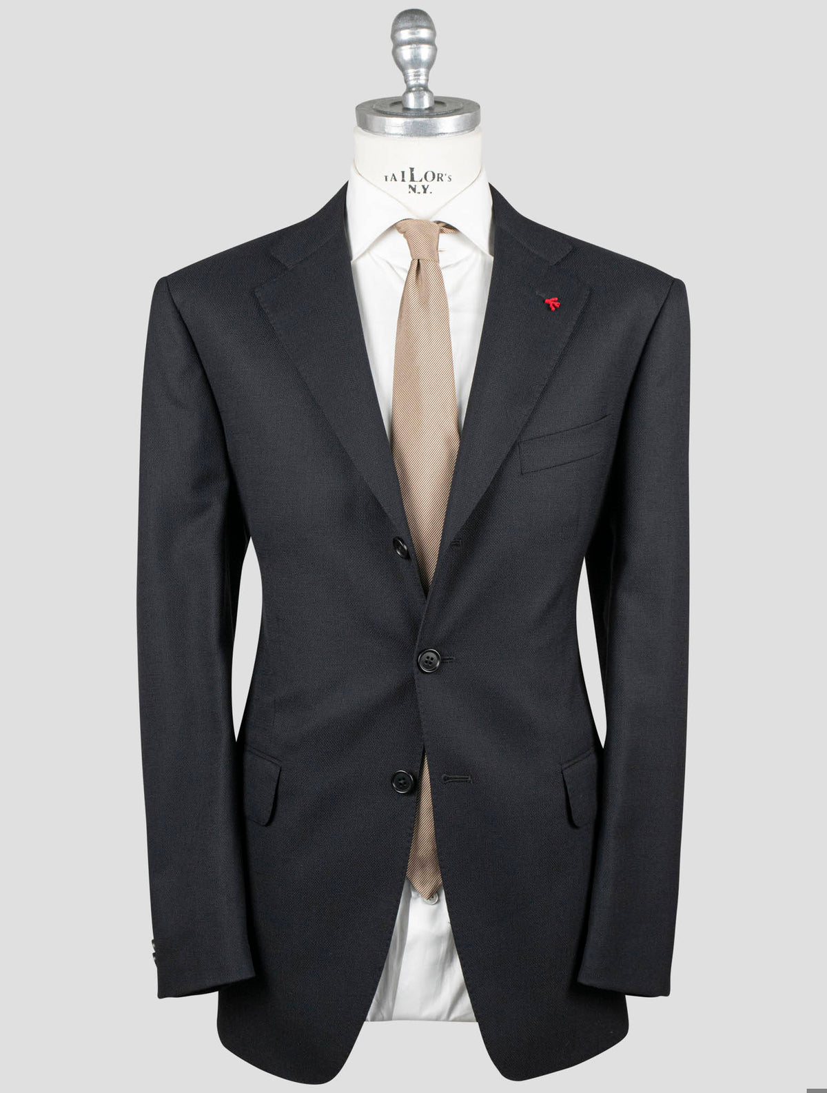 Isaia Gray Virgin Wool Blazer