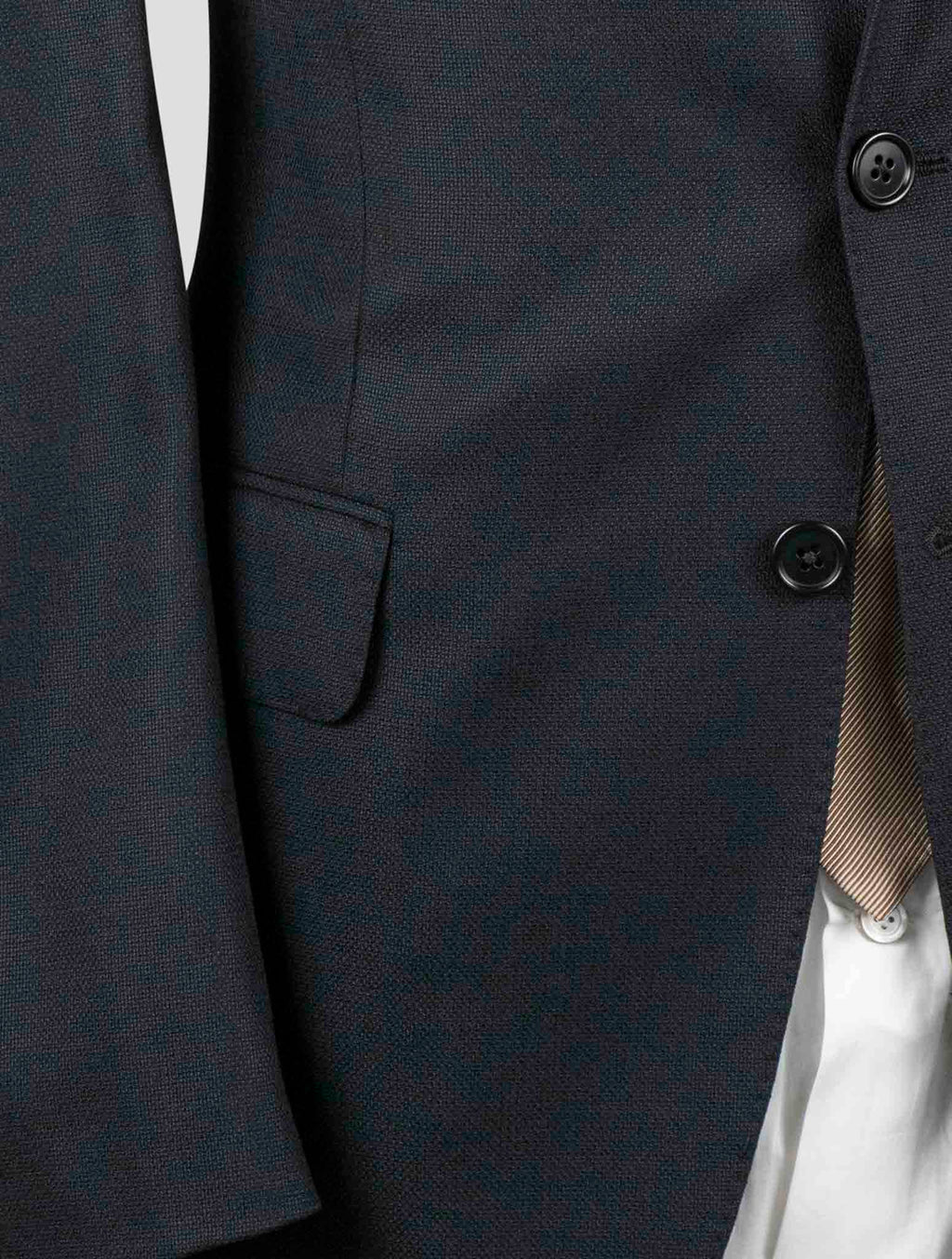 Isaia Gray Virgin Wool Blazer