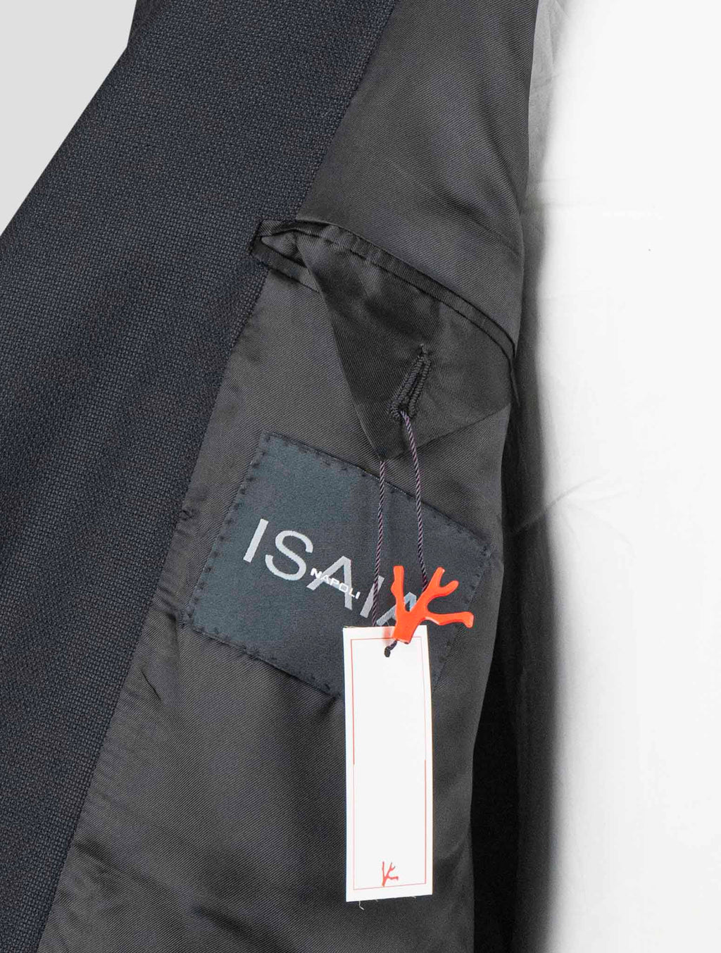 Isaia Gray Virgin Wool Blazer