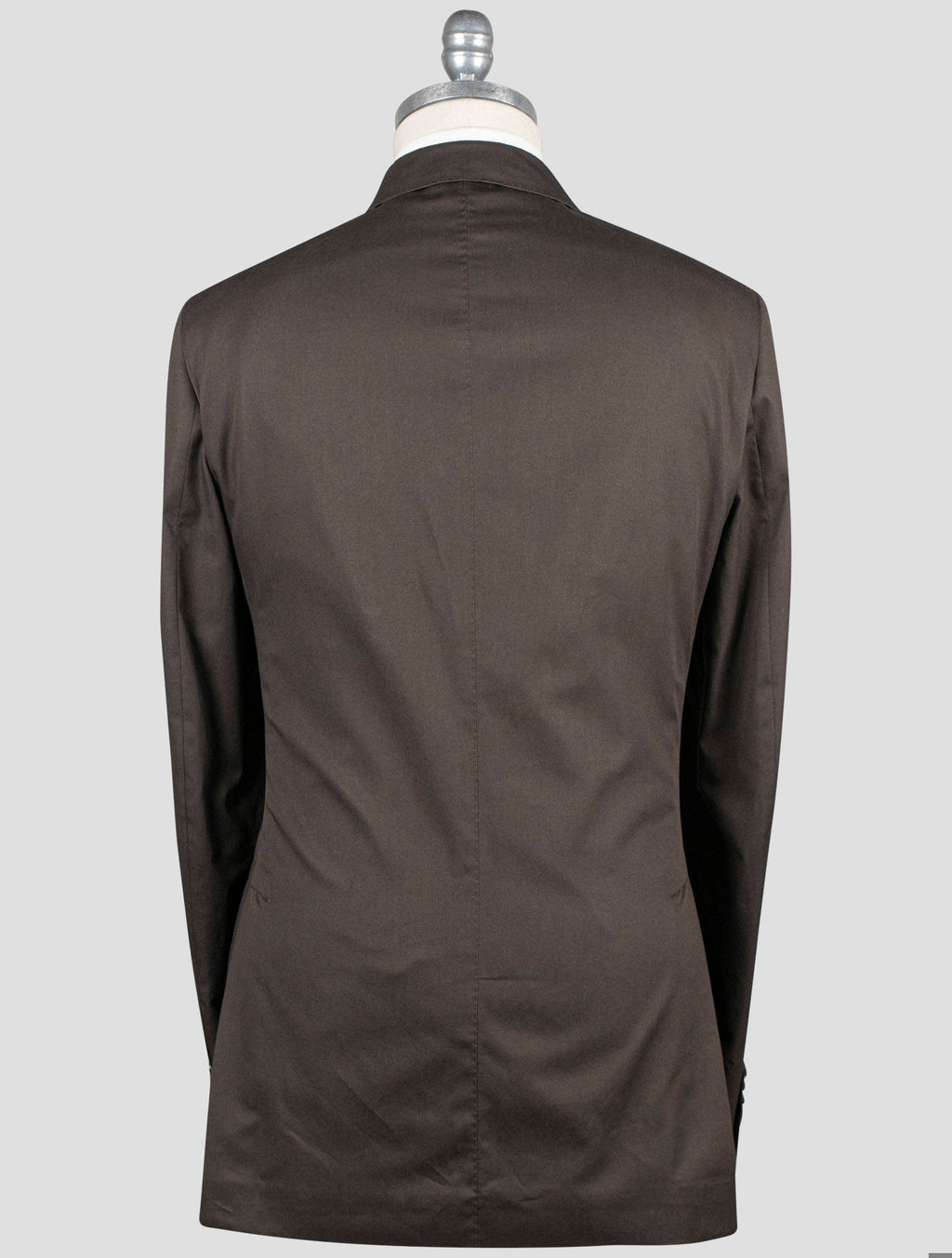 Isaia Brown Cotton Suits