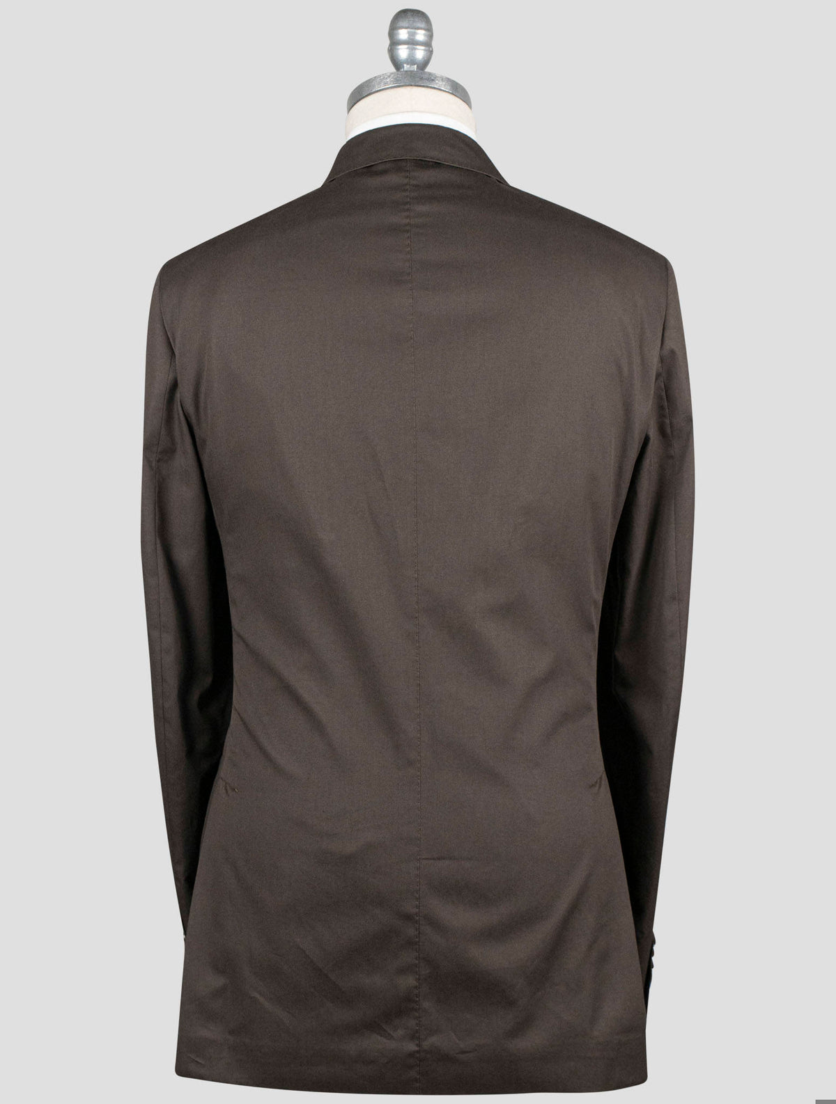 Isaia Brown Cotton Suits