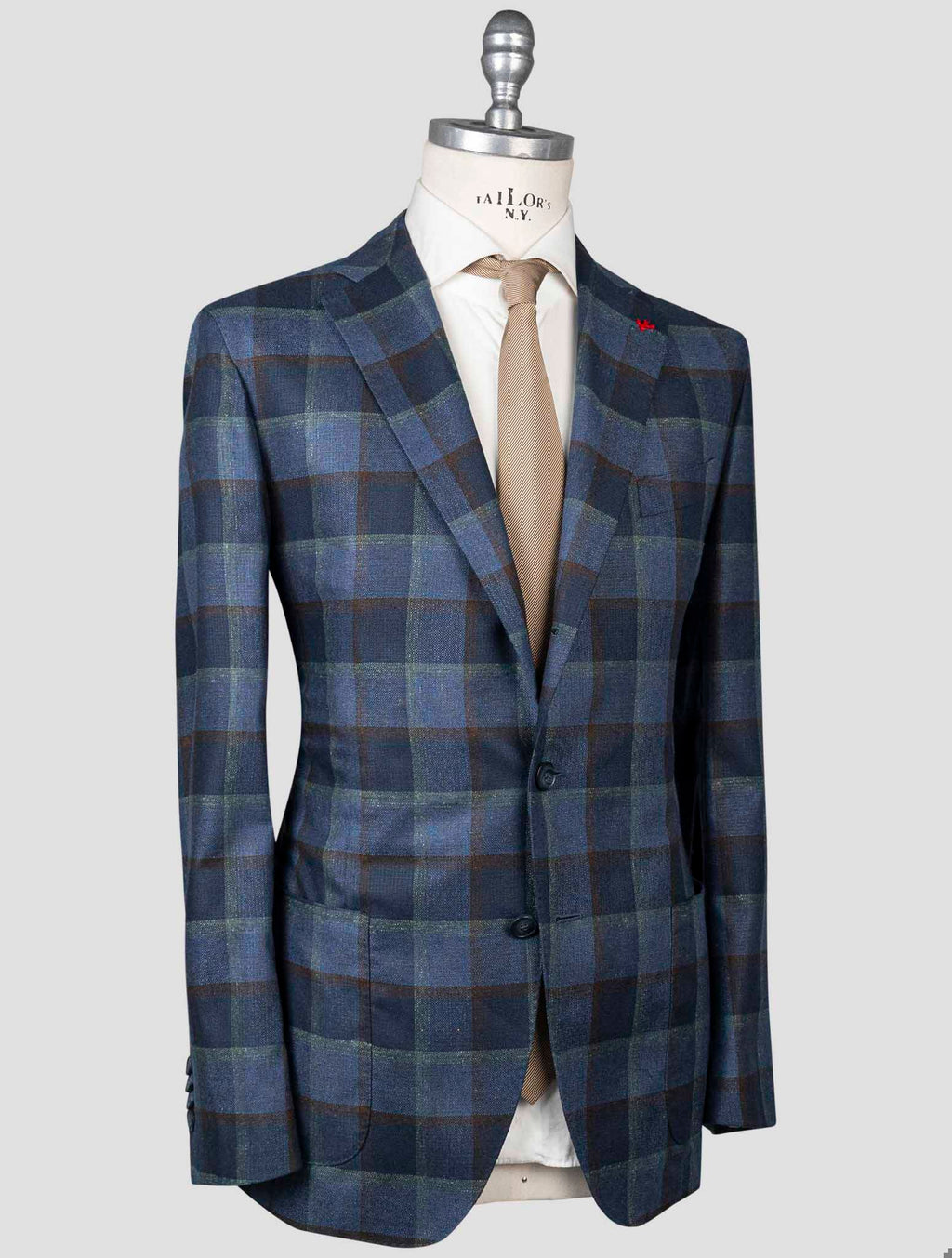 Isaia Isaia Multicolor Silk Blazer Multicolor 001