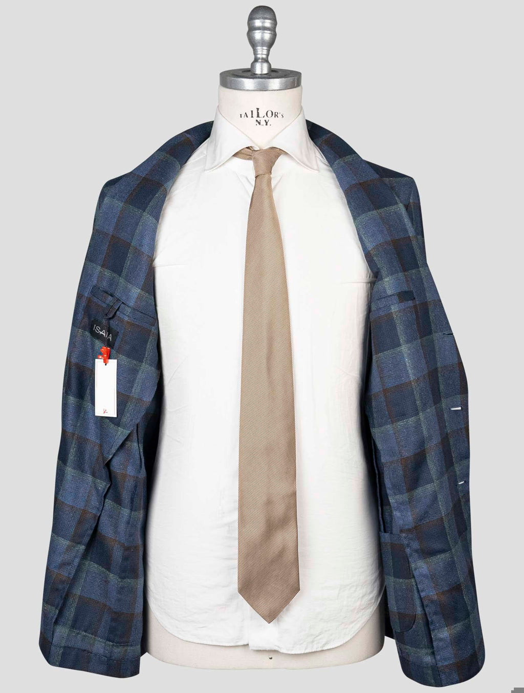 Isaia Multicolor Silk Blazer