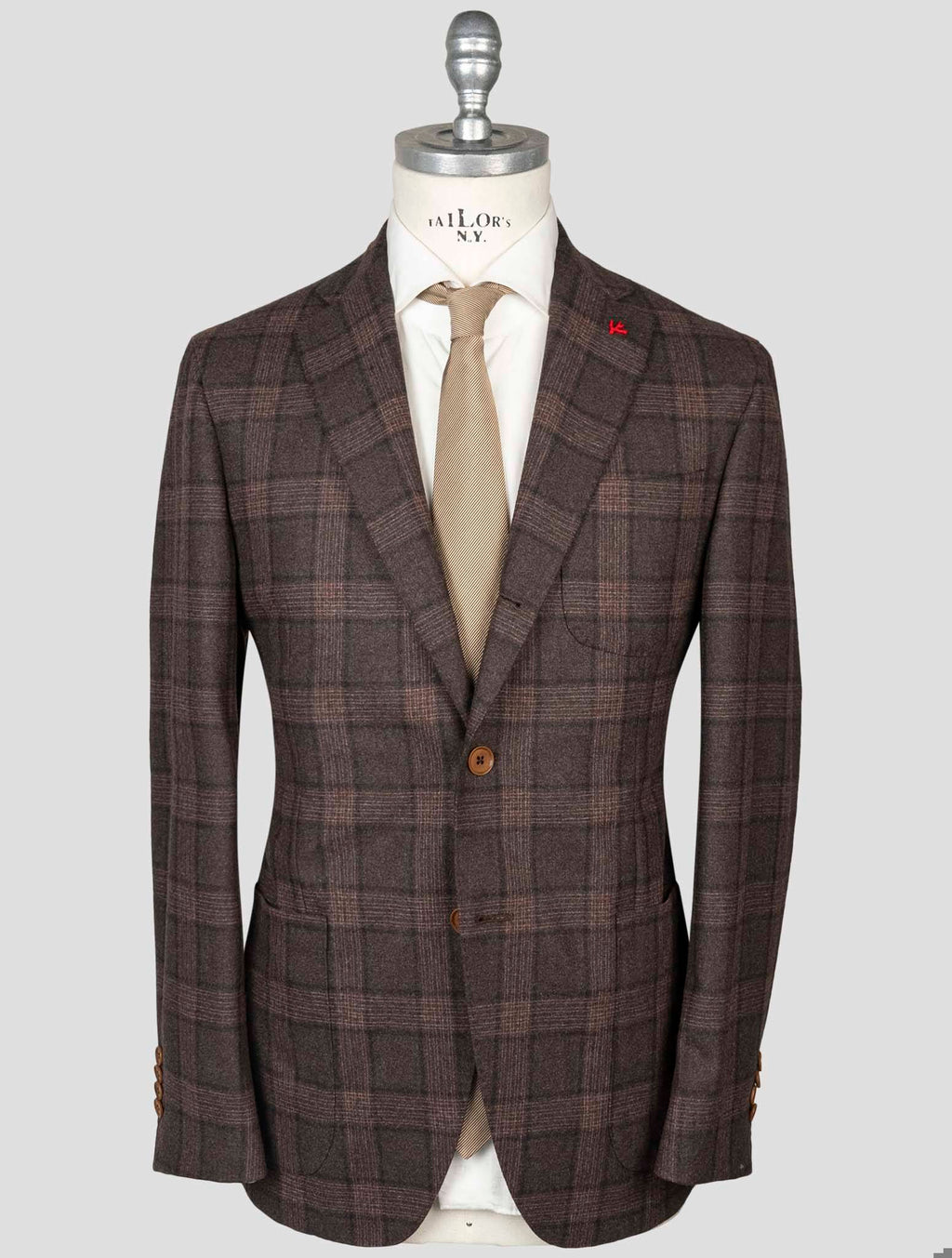 Isaia Isaia Multicolor Wool Cashmere Suits Multicolor 000