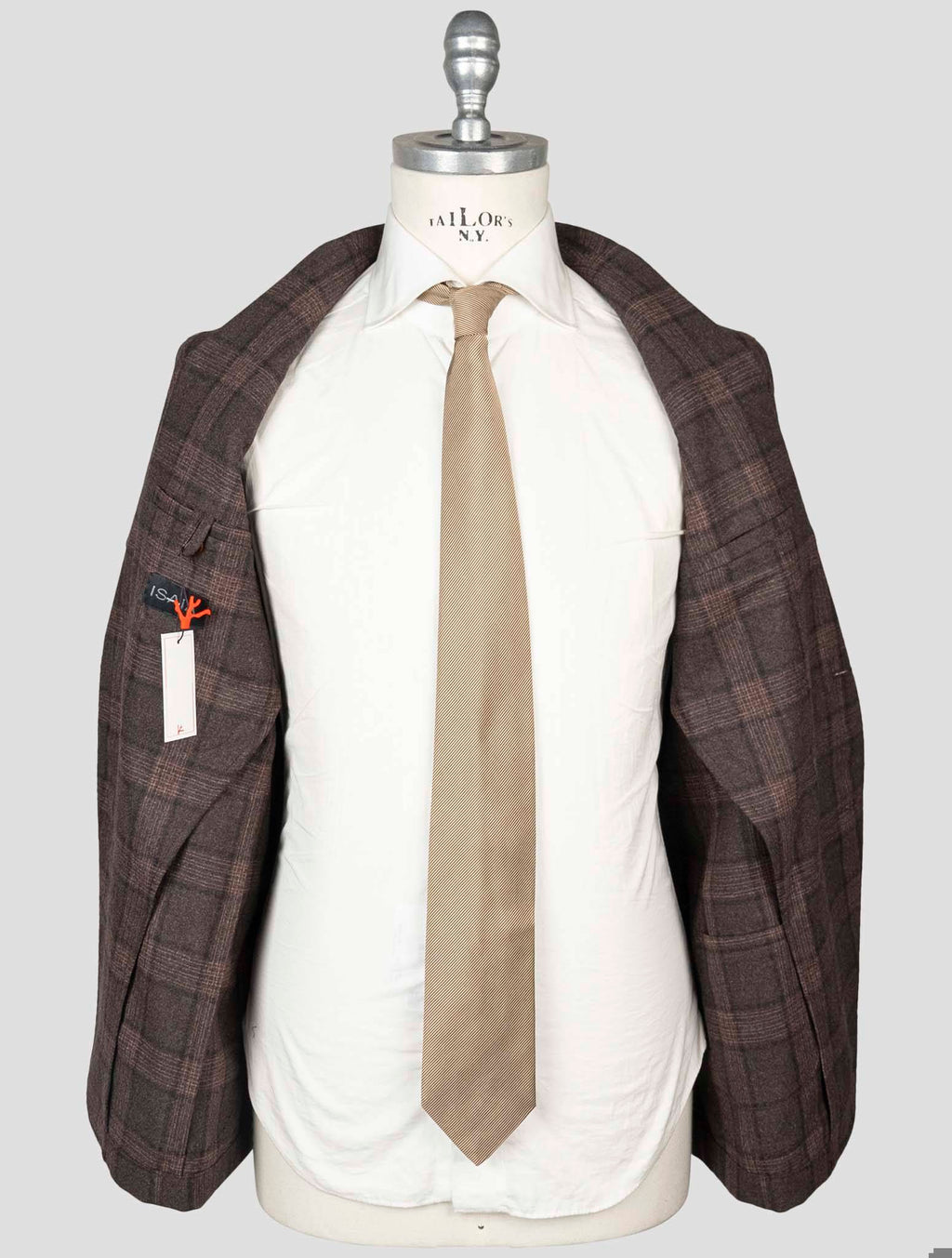Isaia Multicolor Wool Cashmere Suits