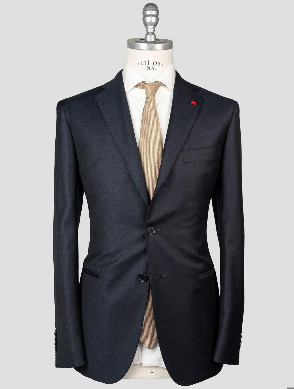 Isaia Isaia Blue Wool 110'S Suits Blue 000