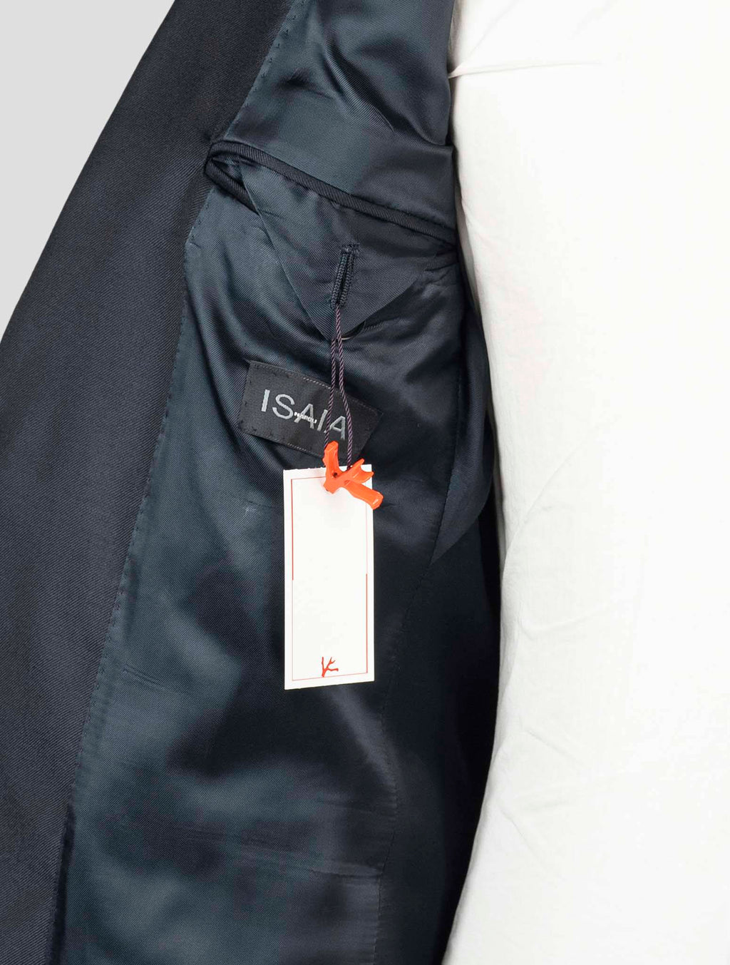 Isaia Blue Wool 110'S Suits