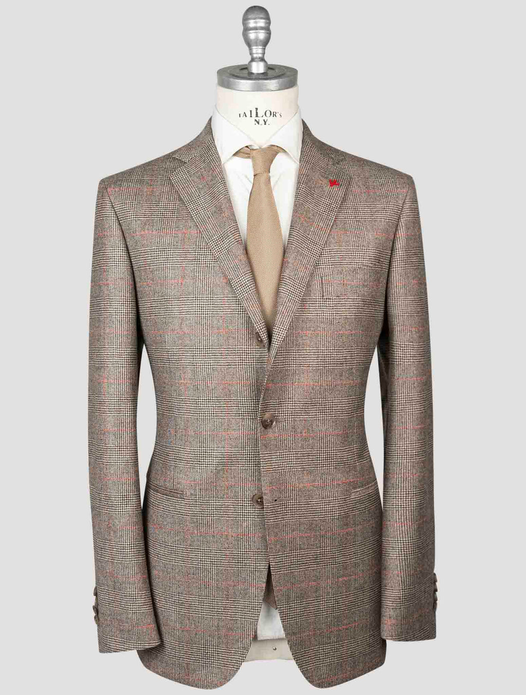 Isaia Multicolor Wool Cashmere Suits