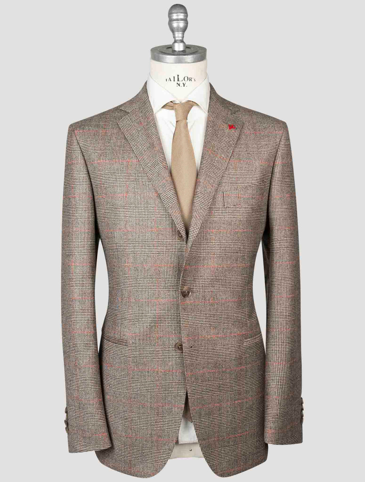 Isaia Isaia Multicolor Wool Cashmere Suits Multicolor 000
