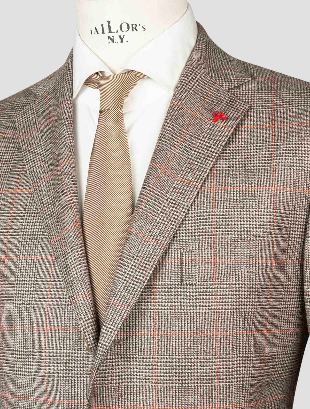 Isaia Multicolor Wool Cashmere Suits