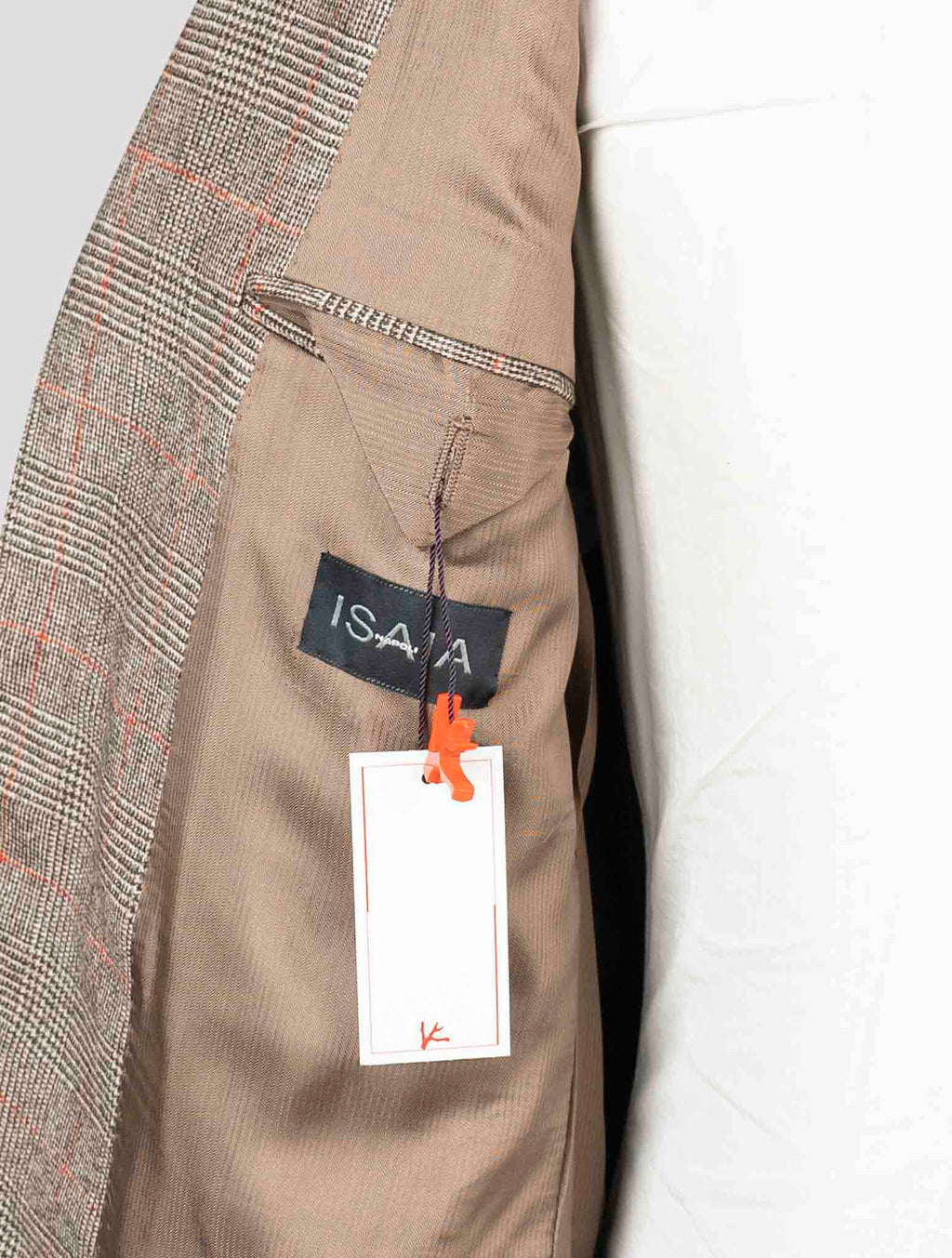 Isaia Multicolor Wool Cashmere Suits