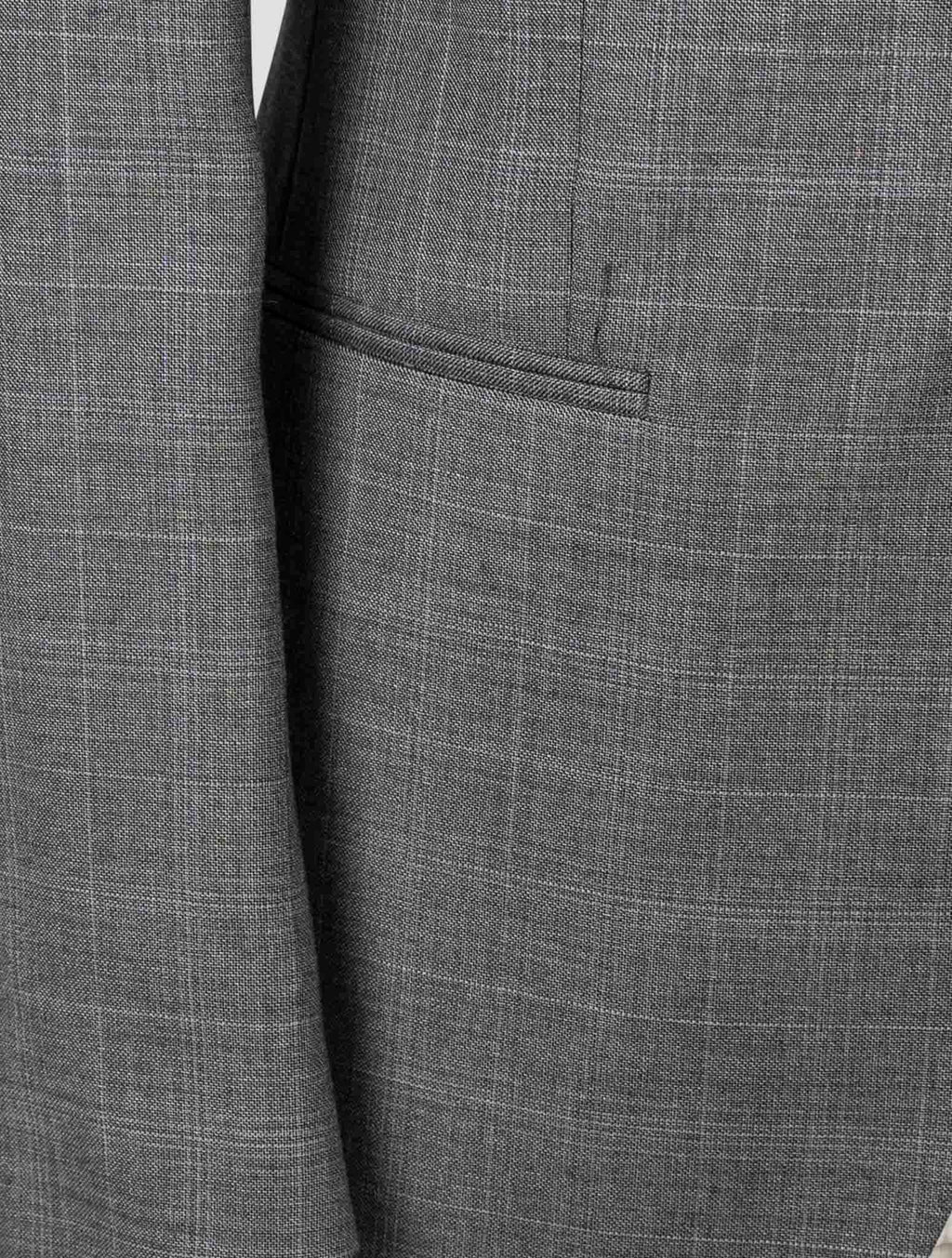 Isaia Gray Wool 100'S Suits