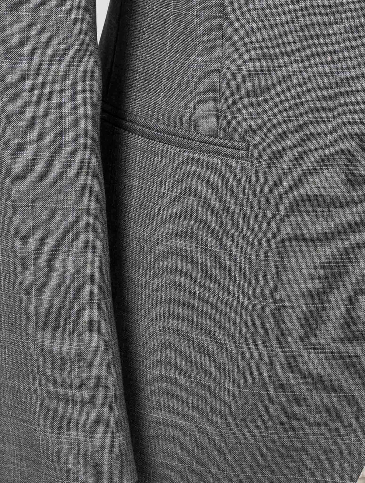 Isaia Gray Wool 100'S Suits