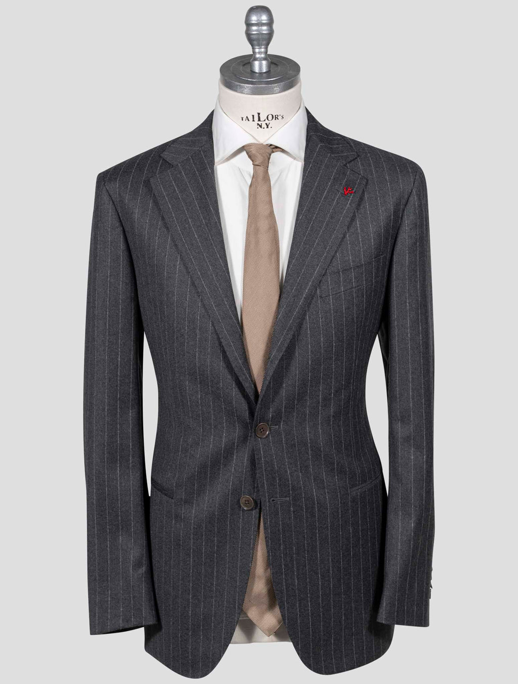 Isaia Gray Wool 120'S Suit
