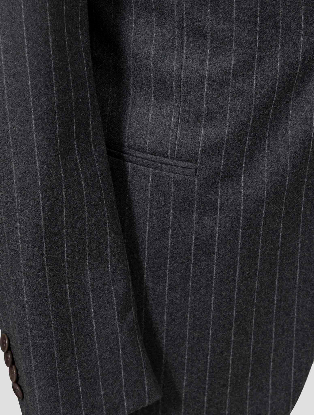 Isaia Gray Wool 120'S Suit