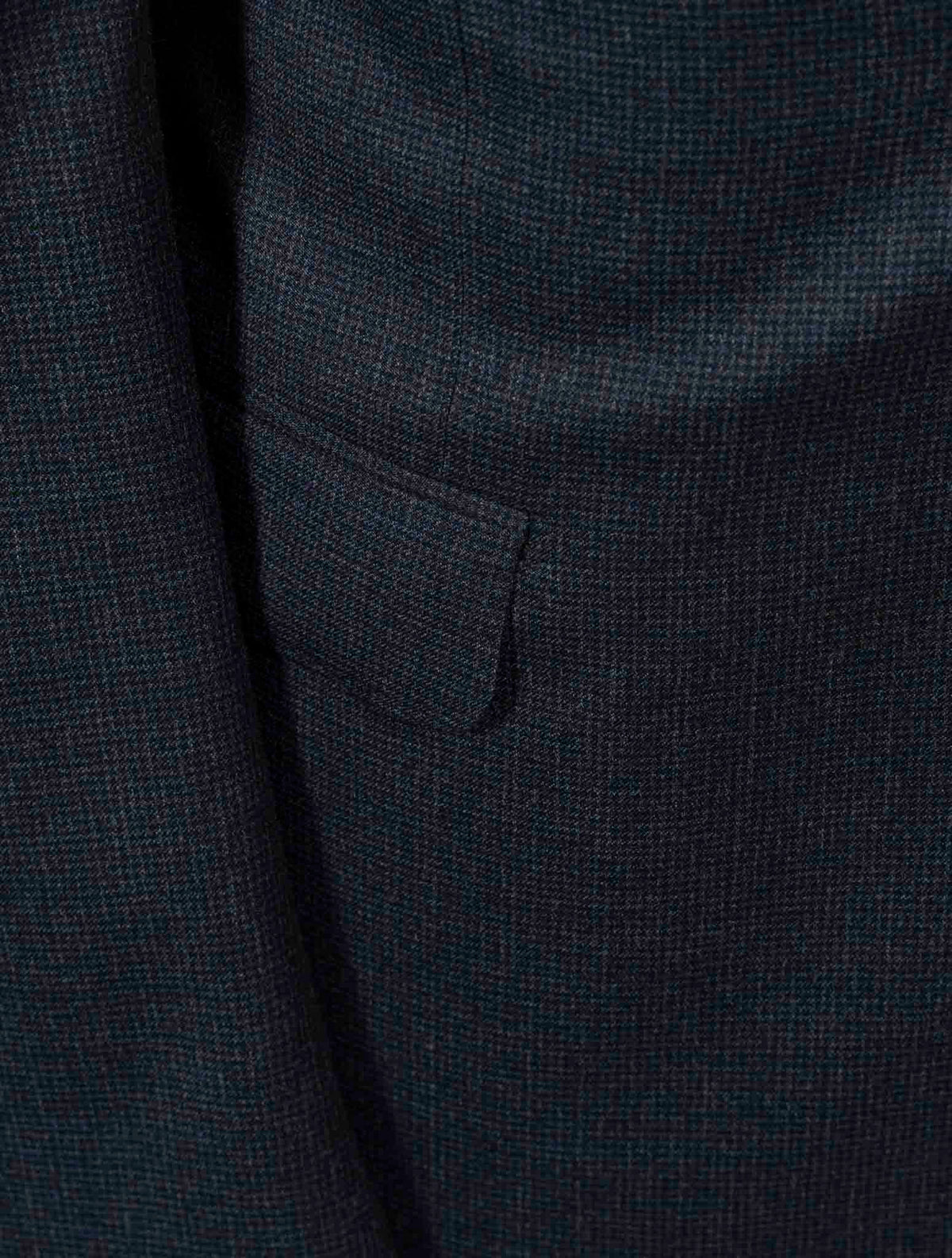 Isaia Blue Wool 110'S Suit