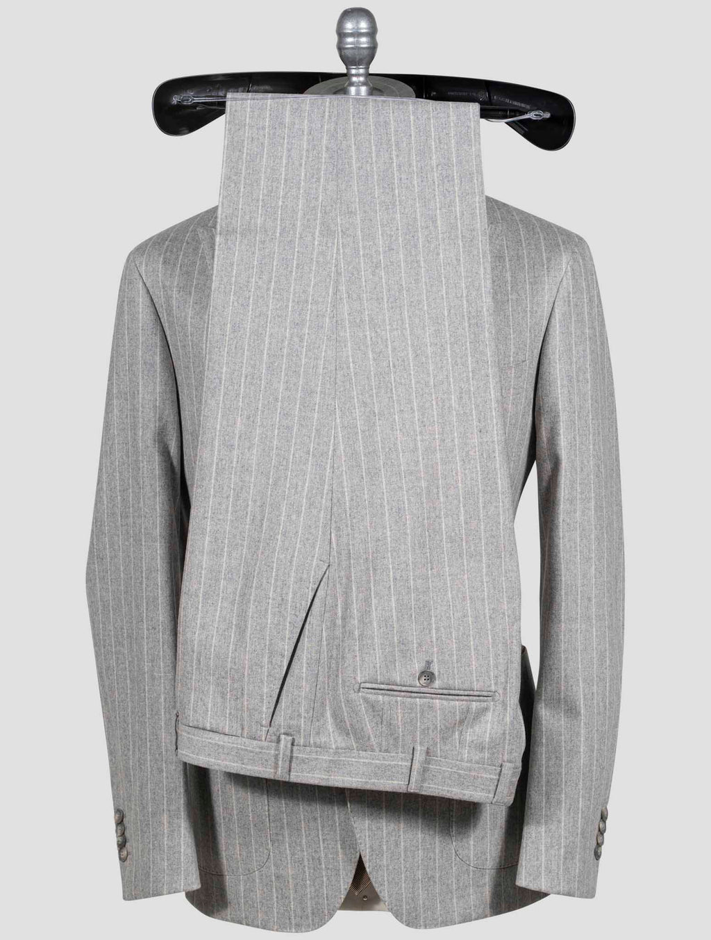 Isaia Gray Wool Cashmere Ea Suit