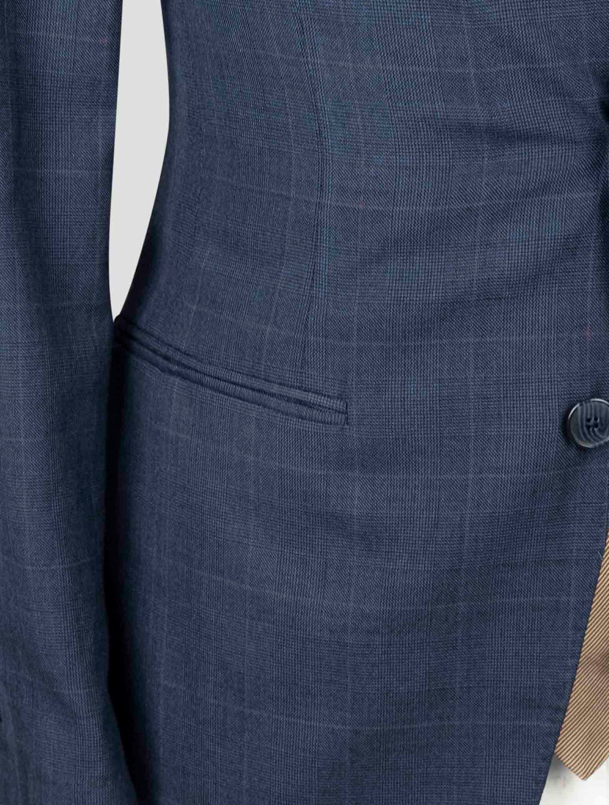 Isaia Blue Virgin Wool Suit