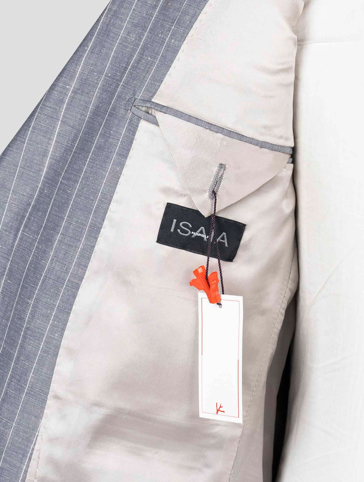 Isaia Blue Virgin Wool Suit