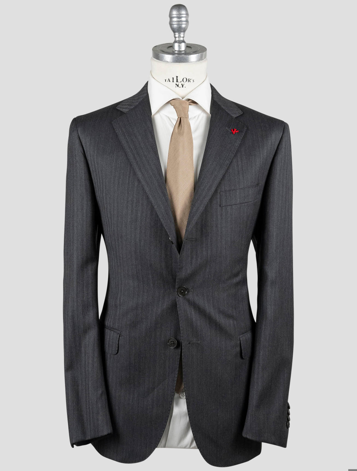 Isaia Gray Wool 120's Suit