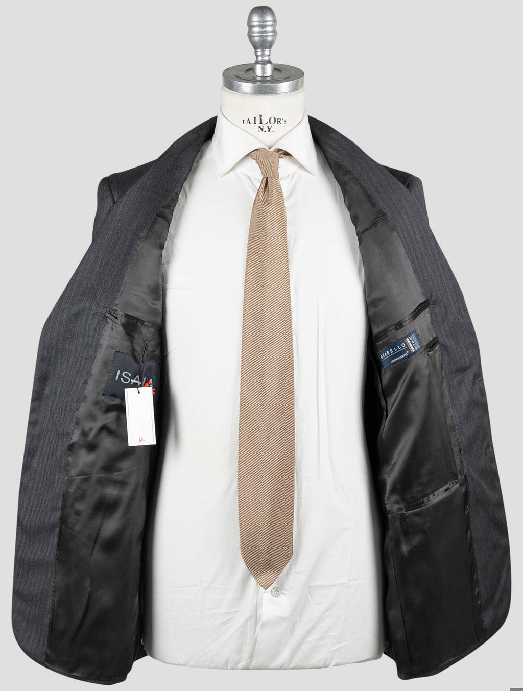 Isaia Gray Wool 120's Suit