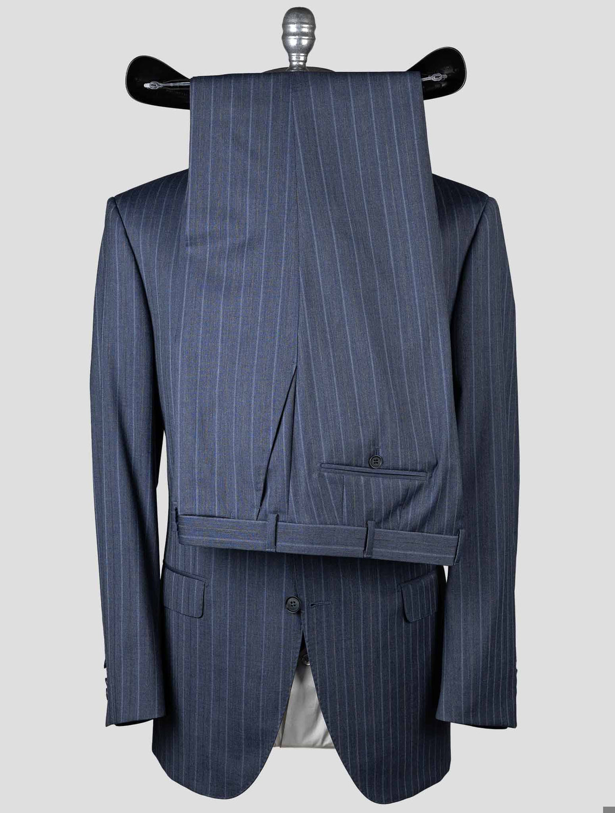 Isaia Blue Virgin Wool Suit