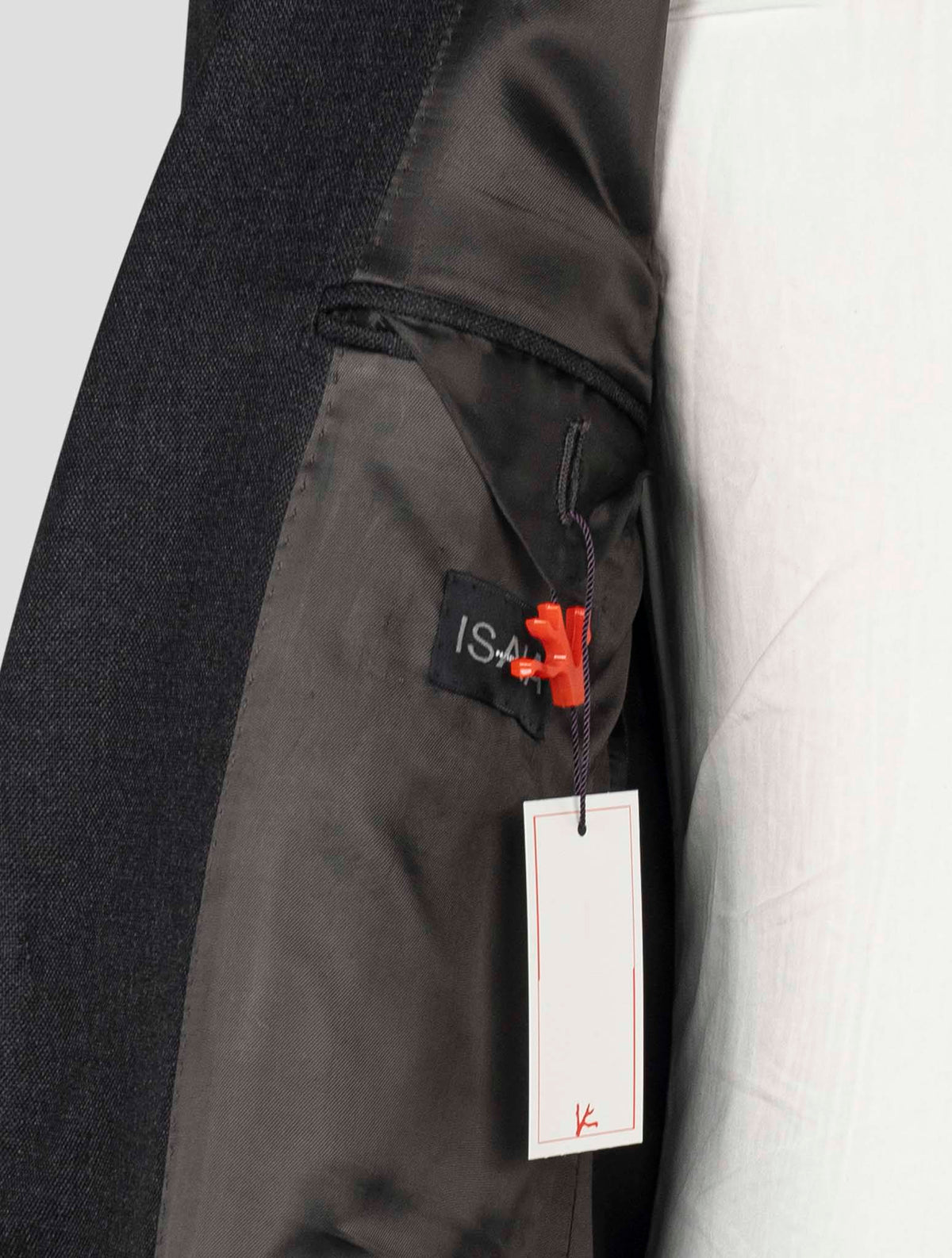 Isaia Gray Virgin Wool Suit