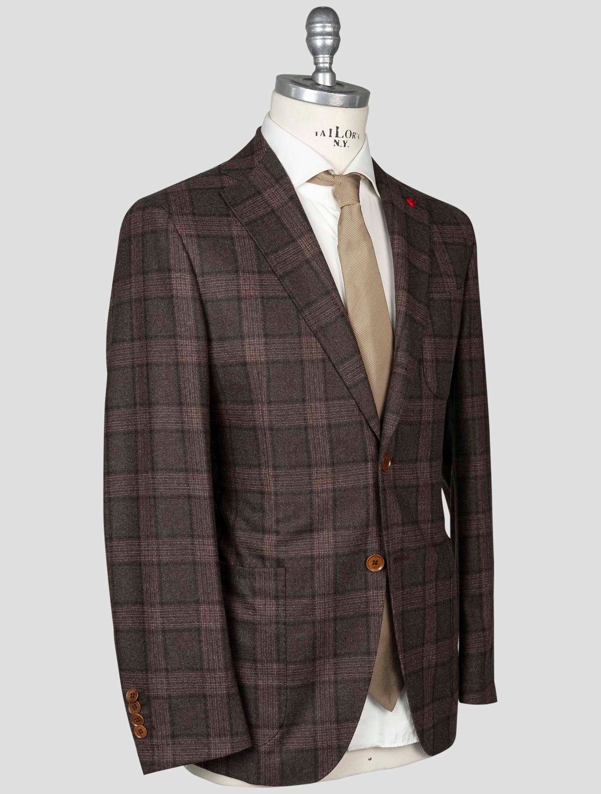 Isaia Isaia Multicolor Wool Cashmere Suit Multicolor 001