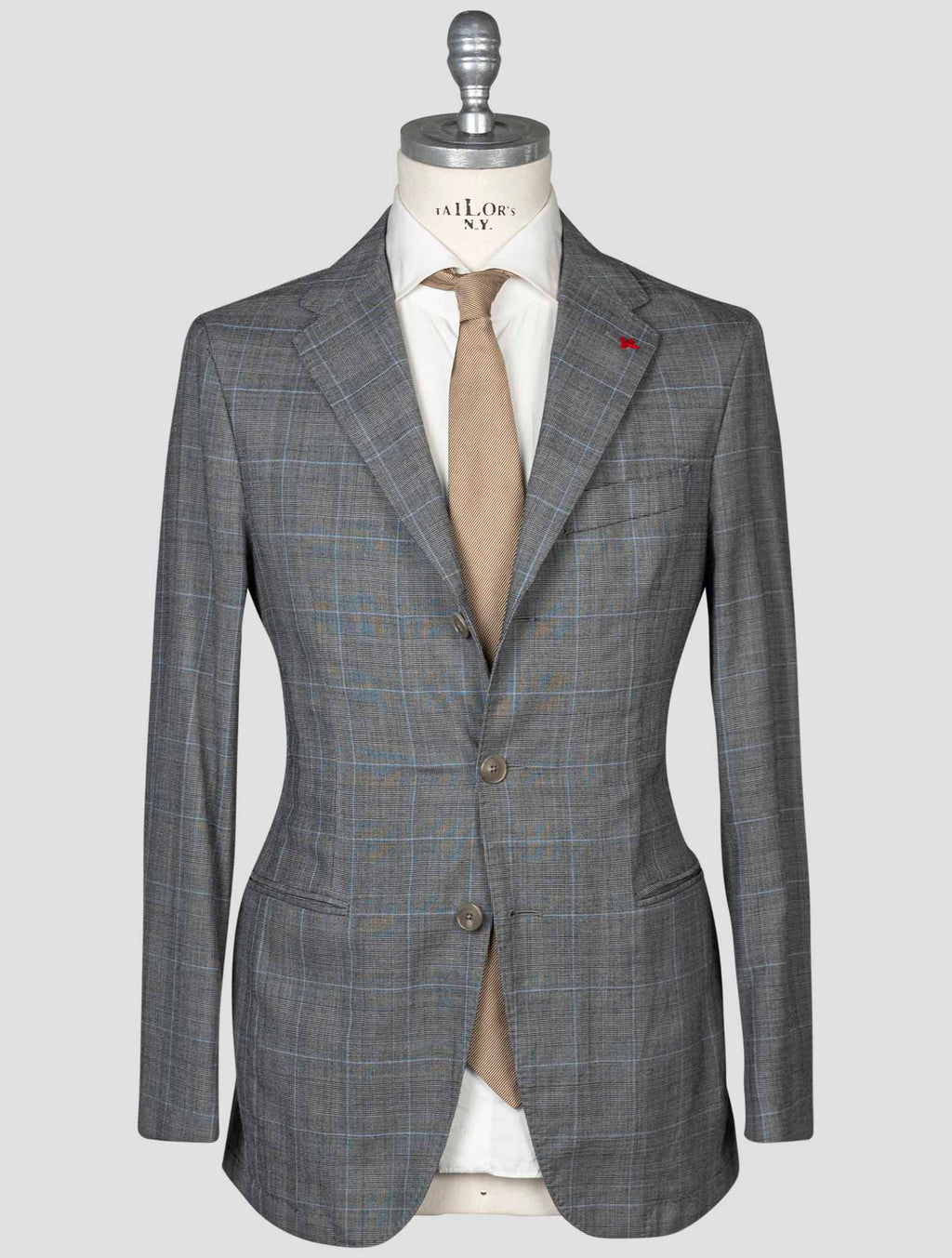 Isaia Isaia Gray Virgin Wool Suit Gray 000