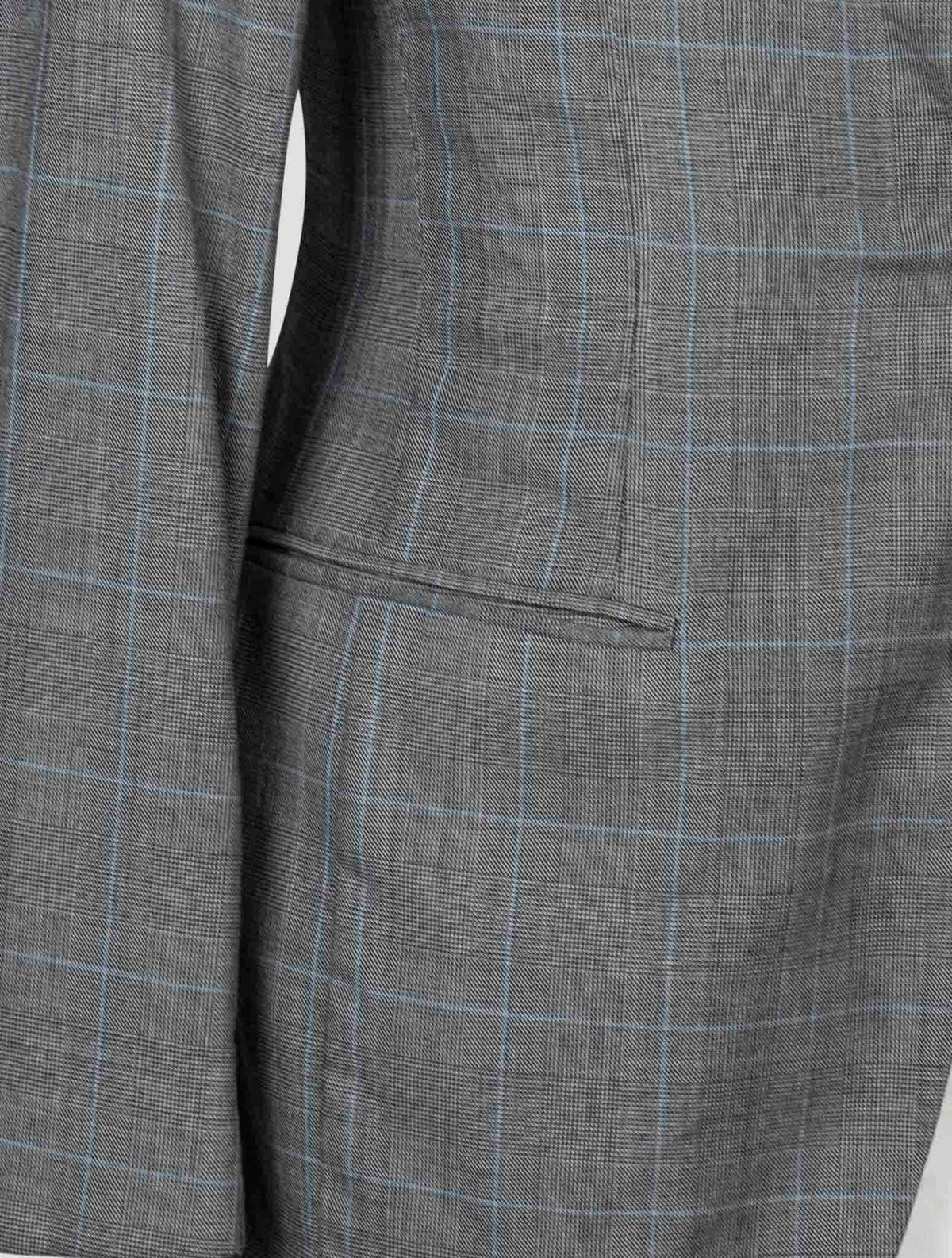 Isaia Gray Virgin Wool Suit