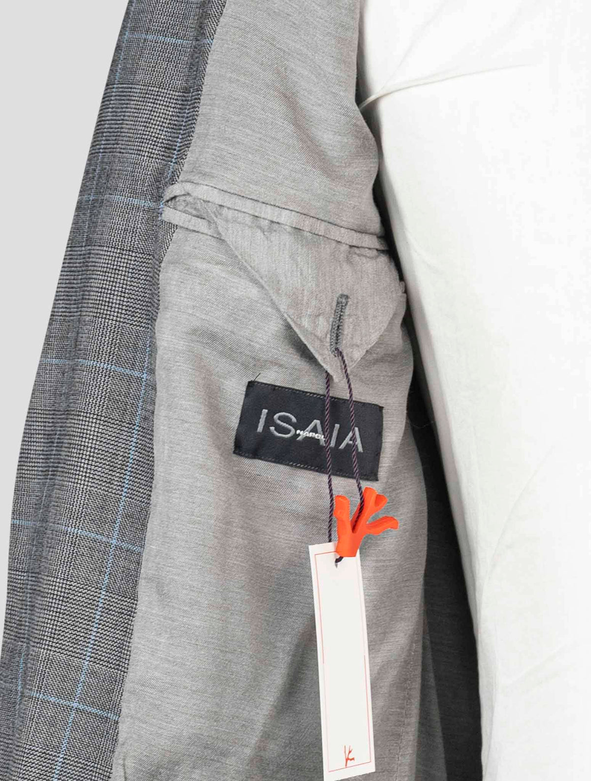 Isaia Gray Virgin Wool Suit