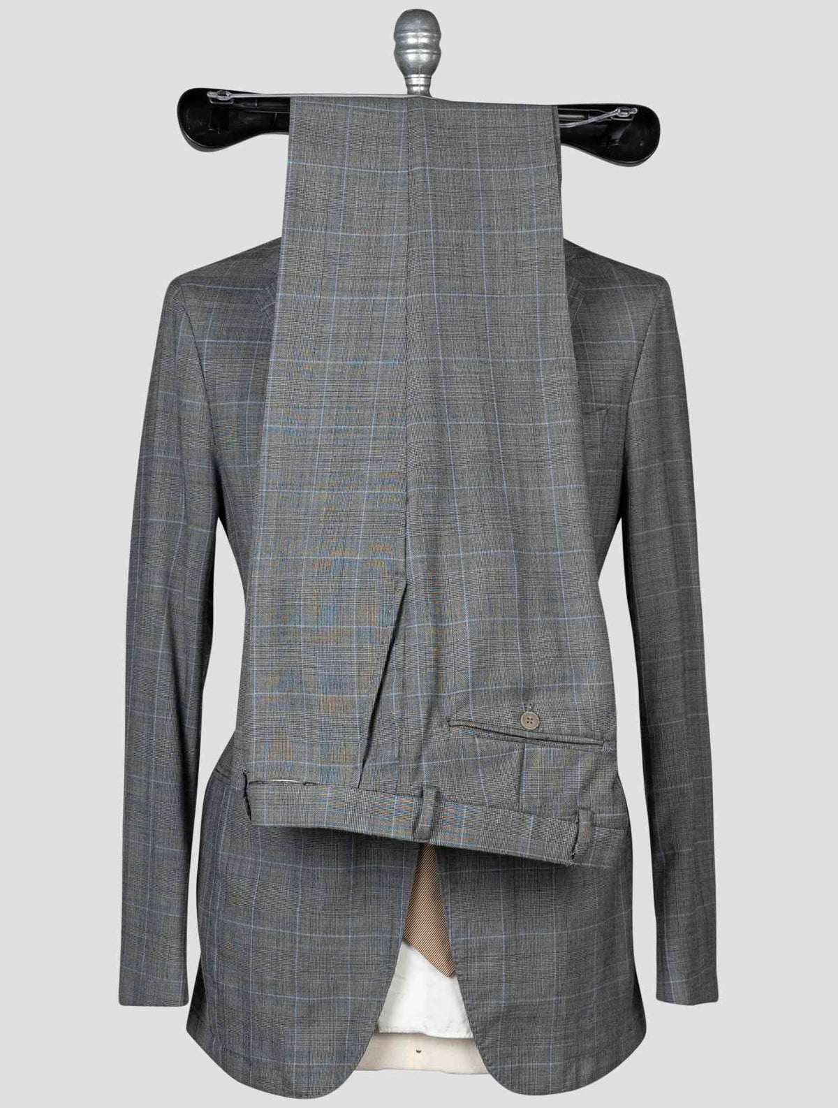 Isaia Gray Virgin Wool Suit