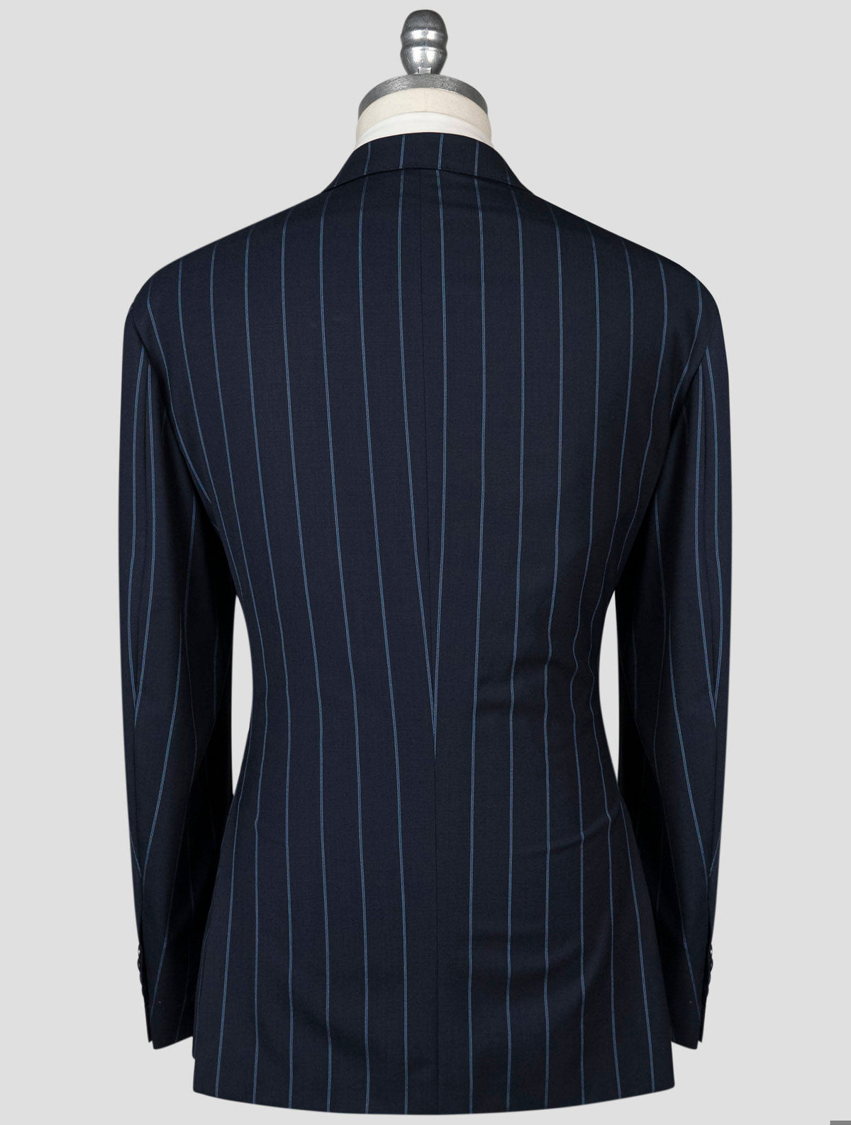 Isaia Blue Wool Silk Suit