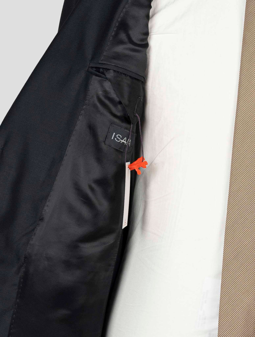 Isaia Black Wool 110's Suit
