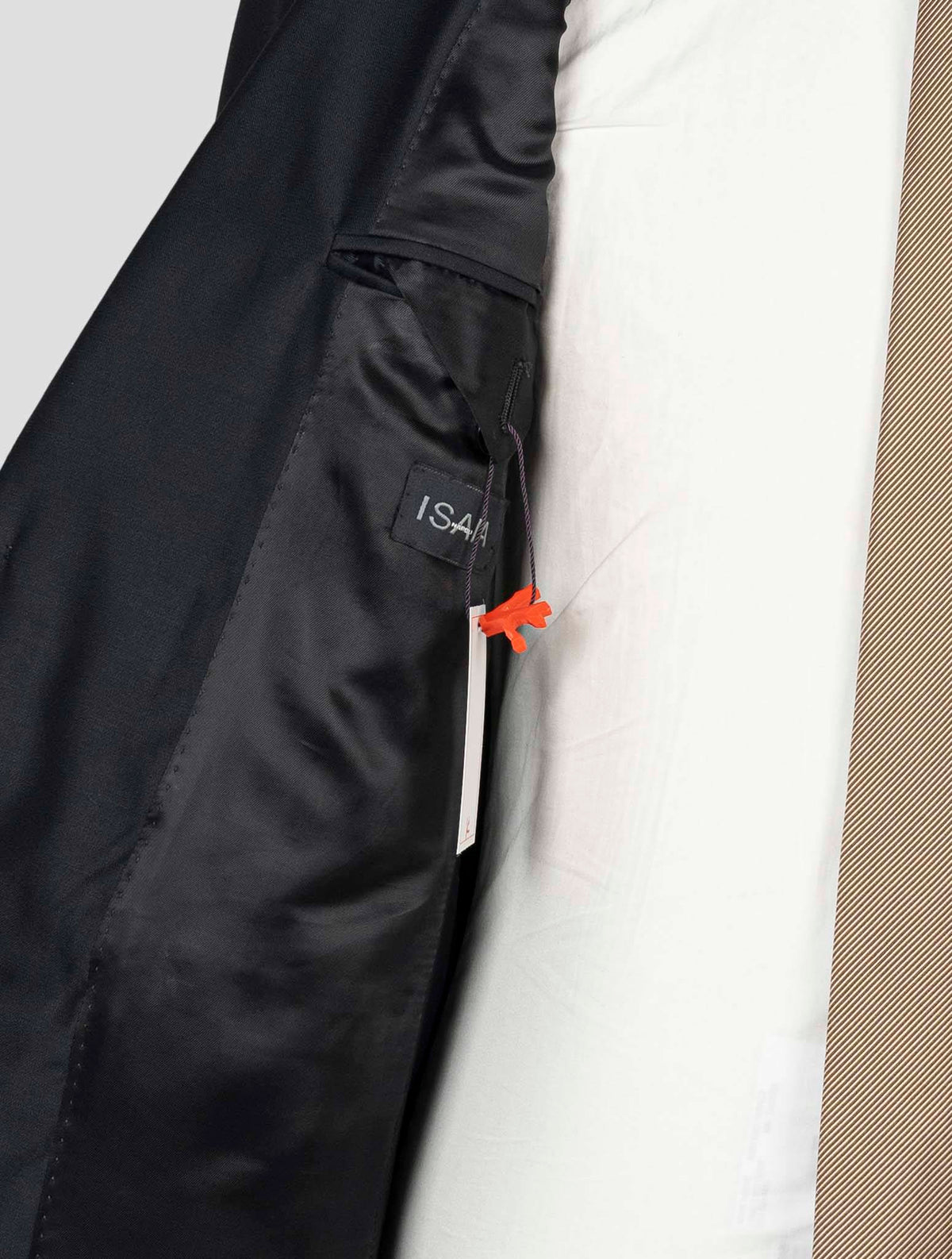 Isaia Black Wool 110's Suit