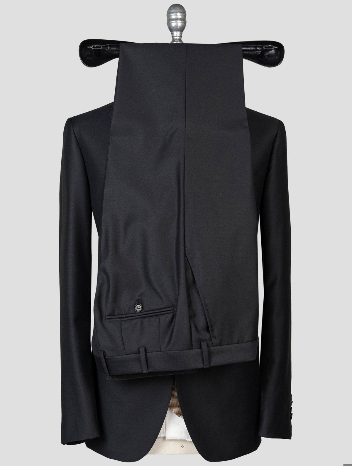 Isaia Black Wool 110's Suit
