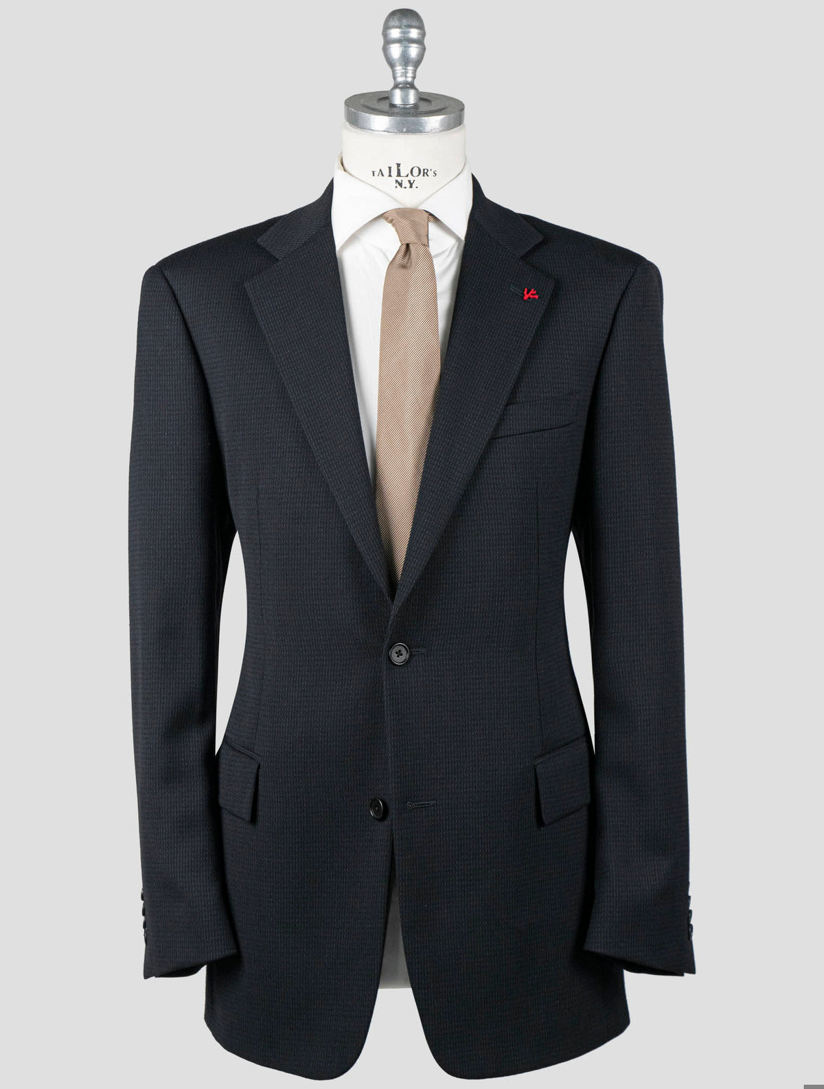 Isaia Blue Wool Suit