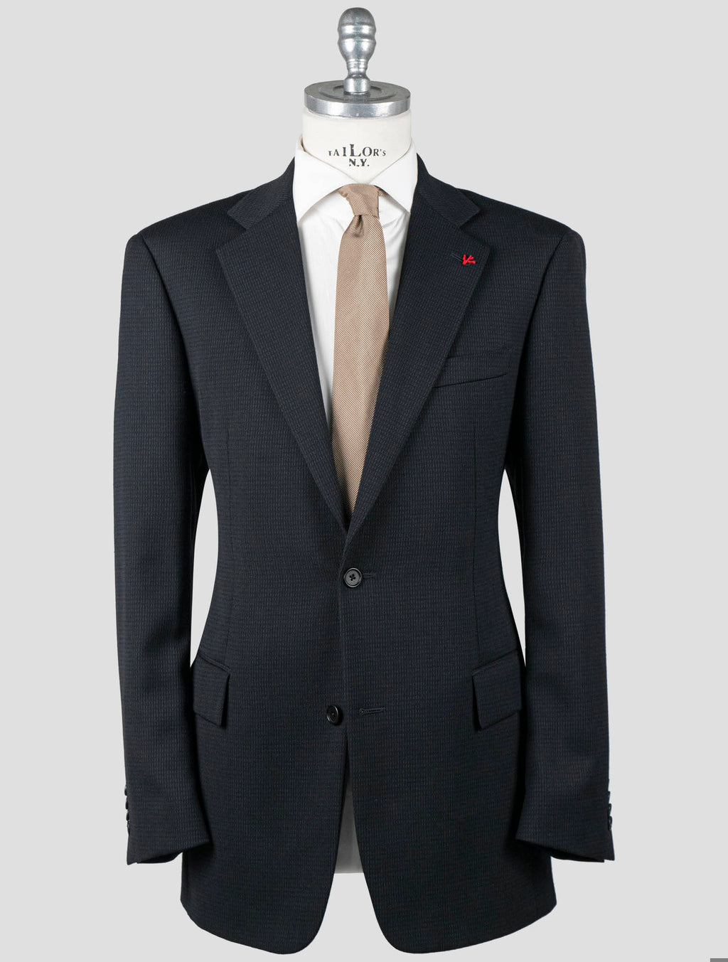 Isaia Isaia Blue Wool Suit Blue 000