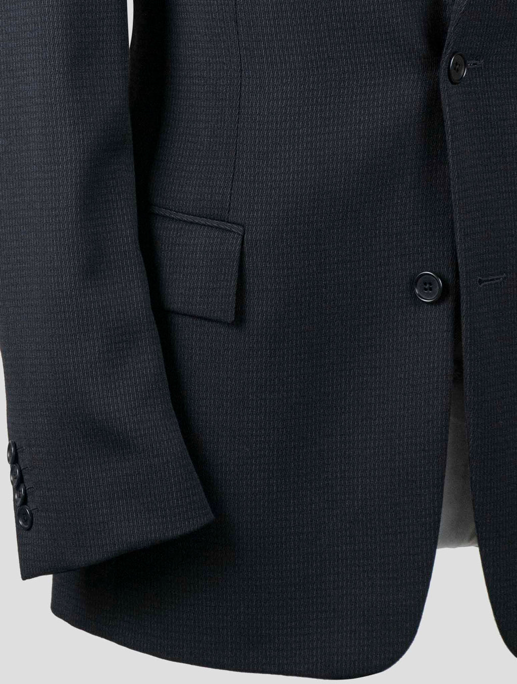 Isaia Blue Wool Suit