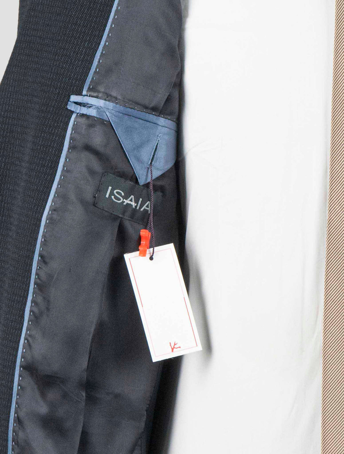 Isaia Blue Wool Suit